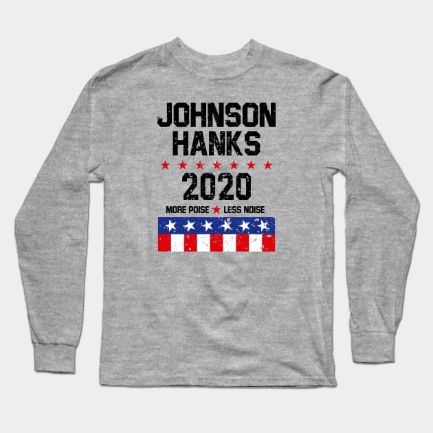 Johnson Hanks 2020 Long Sleeve T-Shirt by pororopow